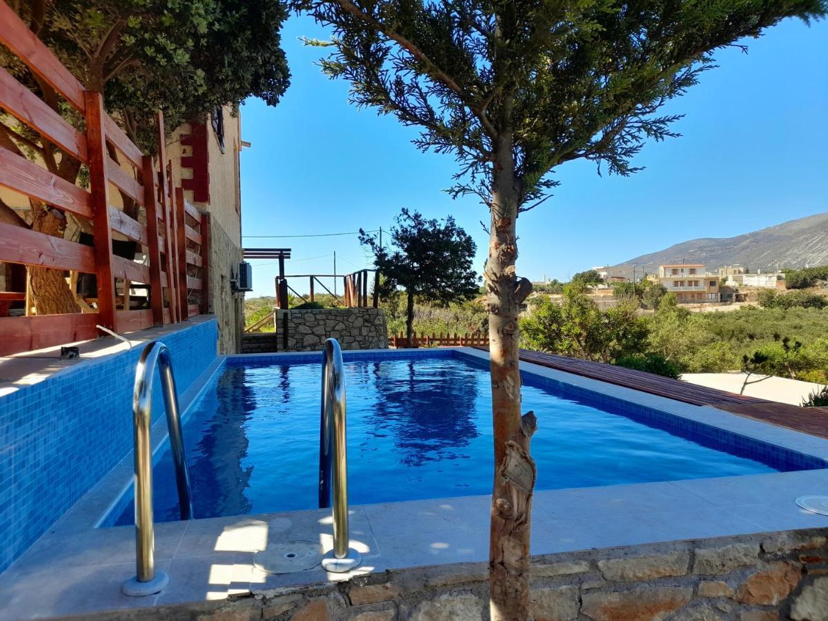 Villa Evenos Of 3 Bedrooms - Irida Country House Of 2 Bedrooms With Private Pools Elafonisi Exterior foto